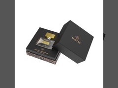 Bouteille de parfum en verre du tube 50ml d'emballage cosmétique de parfum avec la boîte