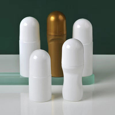 50ml Refillable Essential Oil Perfume Roll On Plastic Deodorant Bottle Eco Empty