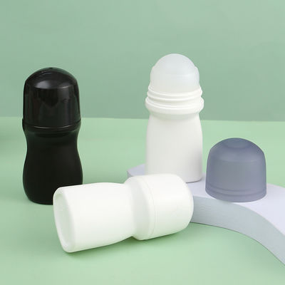 50ml Refillable Essential Oil Perfume Roll On Plastic Deodorant Bottle Eco Empty