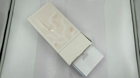 Foil Rose Logo Custom White Paper Packaging Spray Bottle  Drawer Box With PE Insert