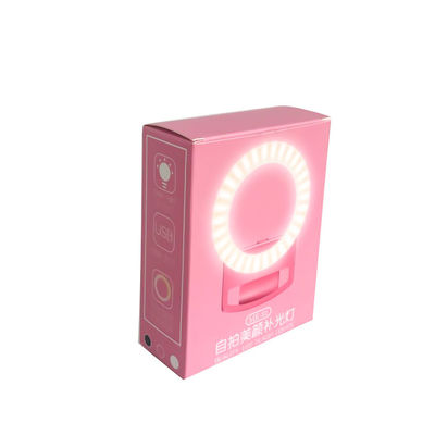 Luxury Cute Custom Paper Gift Box UV Coating Stamping Embossing