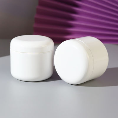 White Matte Butter Face Sample Cream Packaging with Customized Colors and Matching Heat Induction Liner