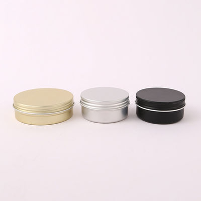 Makeup Tools Empty Storage Container 5 10 15 20 100 150 g Matte Silver Metal Aluminum Jar for Candle Shoe Polish Saffron