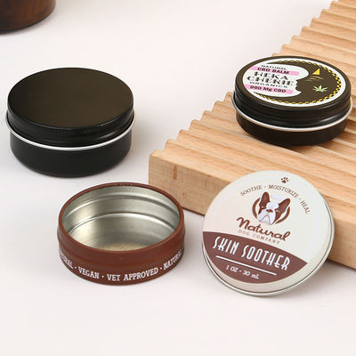 Makeup Tools Empty Storage Container 5 10 15 20 100 150 g Matte Silver Metal Aluminum Jar for Candle Shoe Polish Saffron