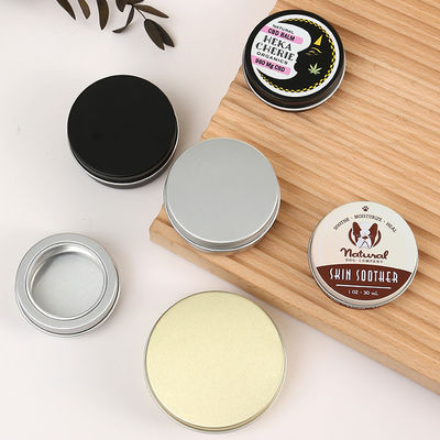 Makeup Tools Empty Storage Container 5 10 15 20 100 150 g Matte Silver Metal Aluminum Jar for Candle Shoe Polish Saffron