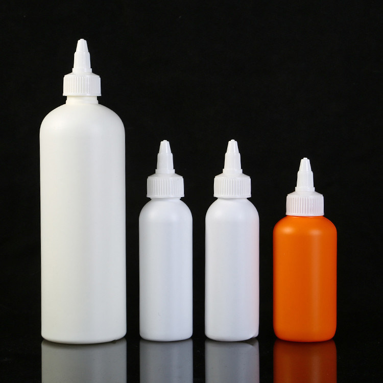 HDPE Plastic Chemical Bottle with Tamper Evident Tip Cap 30ml50ml 60ml 80ml 100ml 120ml 150ml 240ml 360ml 500ml 1000ml